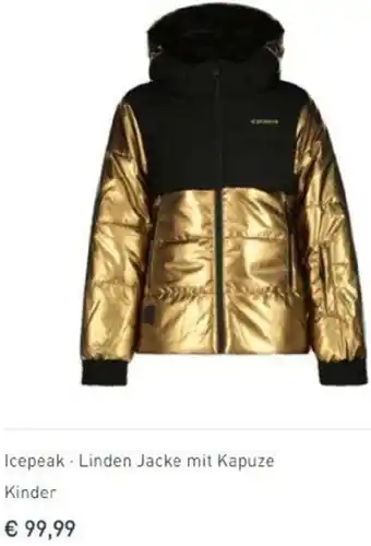 Intersport Icepeak-Linden Jacke Mit Kapuze Kinder Angebot