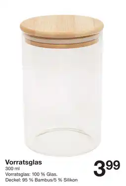Zeeman Vorratsglas Angebot