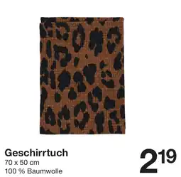 Zeeman Geschirrtuch Angebot
