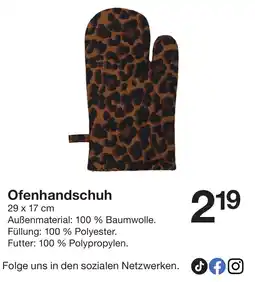 Zeeman Ofenhandschuh Angebot