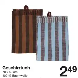 Zeeman Geschirrtuch Angebot