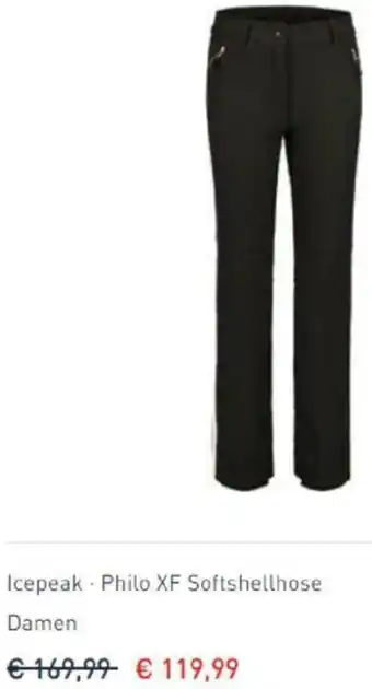 Intersport Icepeak-Pilo XF Softshellhose Damen Angebot
