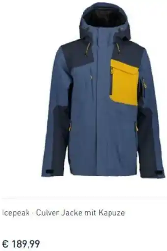 Intersport Icepeak-Culver Jacke Mit Kapuze Angebot