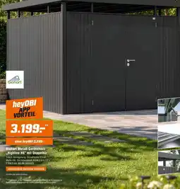 OBI Biohort Metall-Gerätehaus Highline H6 Angebot