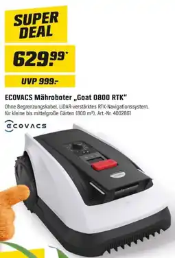 OBI ECOVACS Mähroboter Goat 0800 RTK Angebot