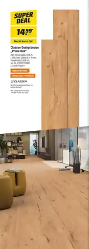 OBI Classen Designboden Prime Oak Angebot