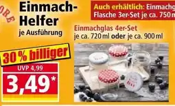 Norma Einmachglas 4er-Set Angebot