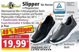 Norma Unkle Saat Slipper für Herren Angebot