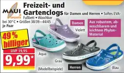 Norma Freizeit- und Garten clogs Maui Sports Angebot