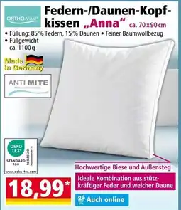 Norma Federn-/Daunen-Kopfkissen „Anna“ Angebot