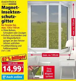 Norma Easymaxx Magnet-Insekten-schutz-gitter Angebot