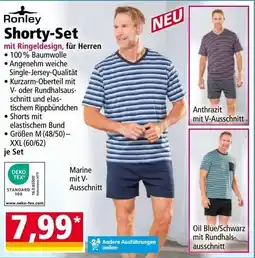 Norma Ronley Shorty-Set mit Ringeldesign Angebot