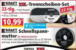 Norma Kraft Werkzeuge XXL-Trennscheiben-Set Angebot