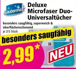 Norma Saubermax Deluxe Microfaser Duo-Universaltücher Angebot