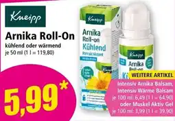 Norma Kneipp Arnika Roll-On Angebot