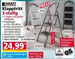 Norma Kraftwerkzeuge Klapptritt 3-stufig Angebot