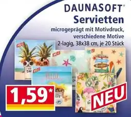 Norma DAUNASOFT Servietten Angebot