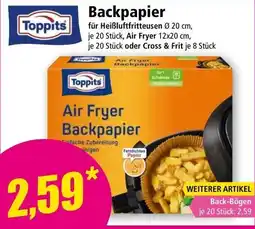 Norma Toppits Air Fryer Backpapier Angebot