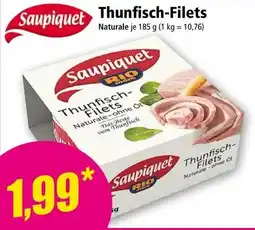 Norma Saupiquet Thunfisch-Filets Angebot
