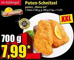 Norma Gut Langenhof Puten-Schnitzel Angebot