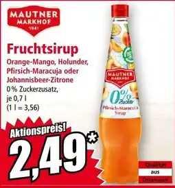 Norma Mautner Markhof Fruchtsirup Angebot