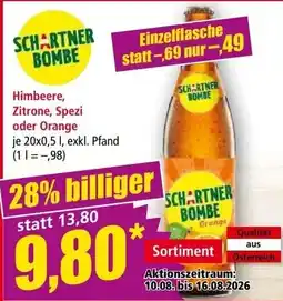 Norma Schartner Bombe Angebot