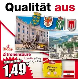 Norma Haas Zitronensäure Angebot