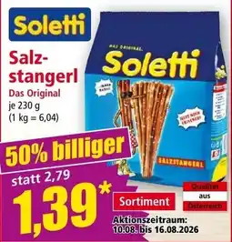 Norma Soletti Salzstangerl Angebot