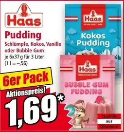 Norma Haas Pudding Angebot