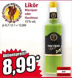 Norma Cautier-Mückstein Likör Marzipan Angebot