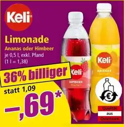 Norma Keli Limonade Angebot