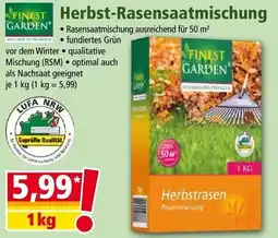 Norma Finest Garden Herbst-Rasensaatmischung Angebot