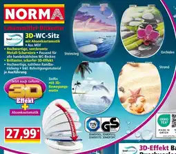 Norma Lebensmittel-Diskonter 3D-WC-Sitz Angebot