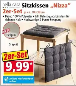 Norma bella casa Sitzkissen „Nizza“ Angebot