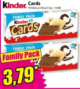Norma Kinder Cards Angebot