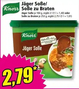 Norma Knorr Jäger Soße Angebot