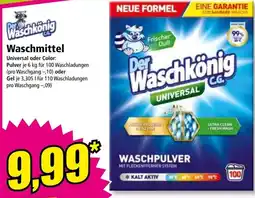 Norma Der Waschkönig Waschmittel Angebot