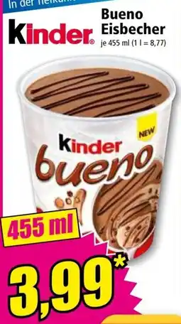 Norma Kinder bueno Eisbecher Angebot
