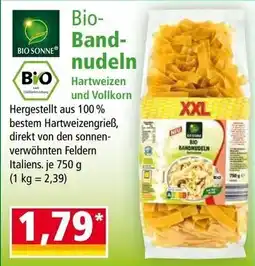 Norma Bio-Sonne Bio-Bandnudeln Angebot