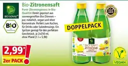 Norma Bio-Zitronensaft Angebot