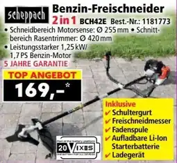 Norma Scheppach Benzinfreischneider 2in1 Angebot