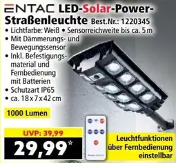 Norma Entac LED-Solar-Power-Straßenleuchte Angebot