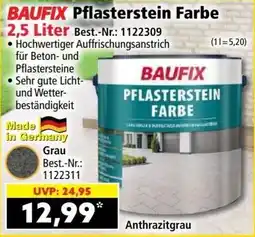 Norma BAUFIX Pflasterstein Farbe Angebot