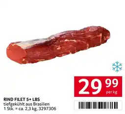 Transgourmet Rind Filet 5+ Lbs Angebot