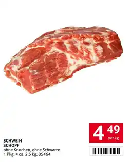 Transgourmet Schwein Schopf Angebot