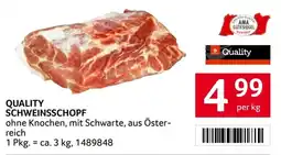 Transgourmet Quality Schweinsschopf Angebot