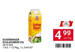 Transgourmet Schärdinger Schlagobers ESL Angebot