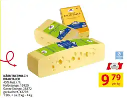Transgourmet Kärntnermilch Drautaler Angebot