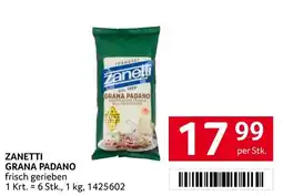 Transgourmet Zanetti Grana Padano Angebot