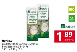Transgourmet Natura Bio Haferdrink Barista Angebot